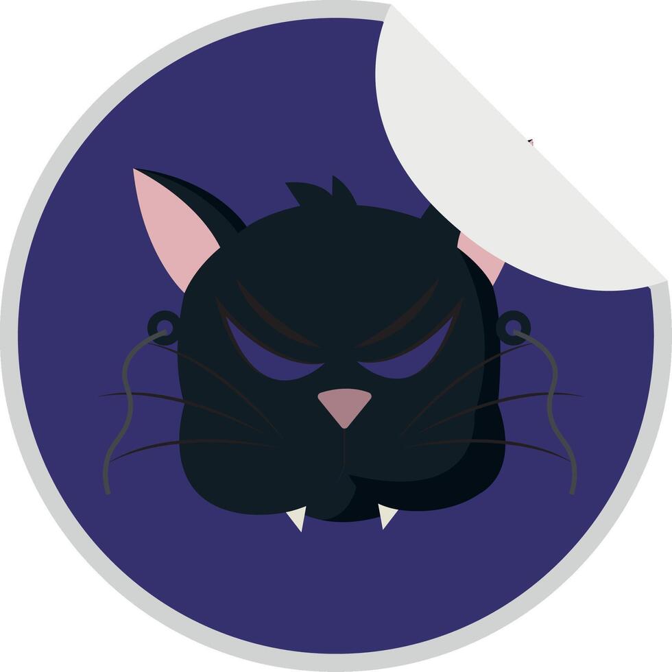 Isolated vampire icon halloween illustration vector