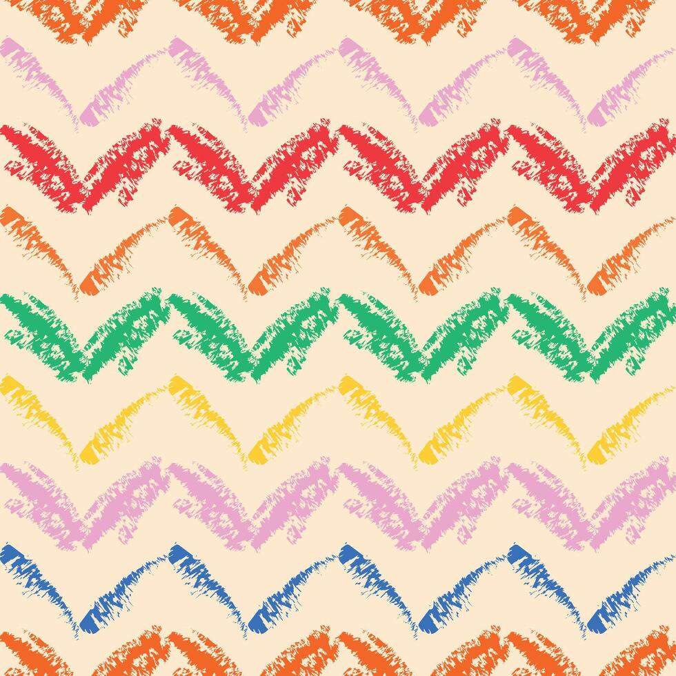 Beige retro geometrical pattern vector