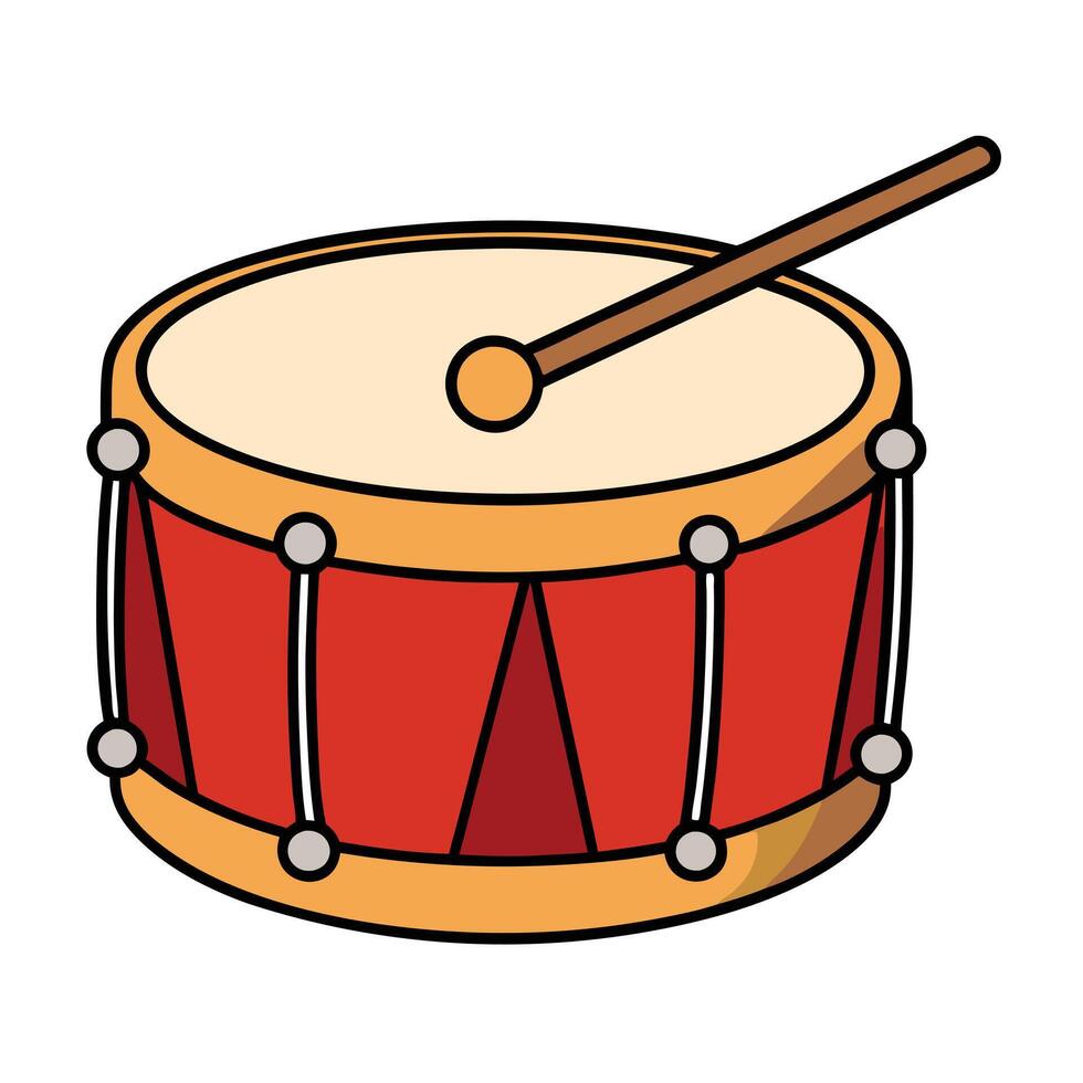 Drum drum icon illustration design vector