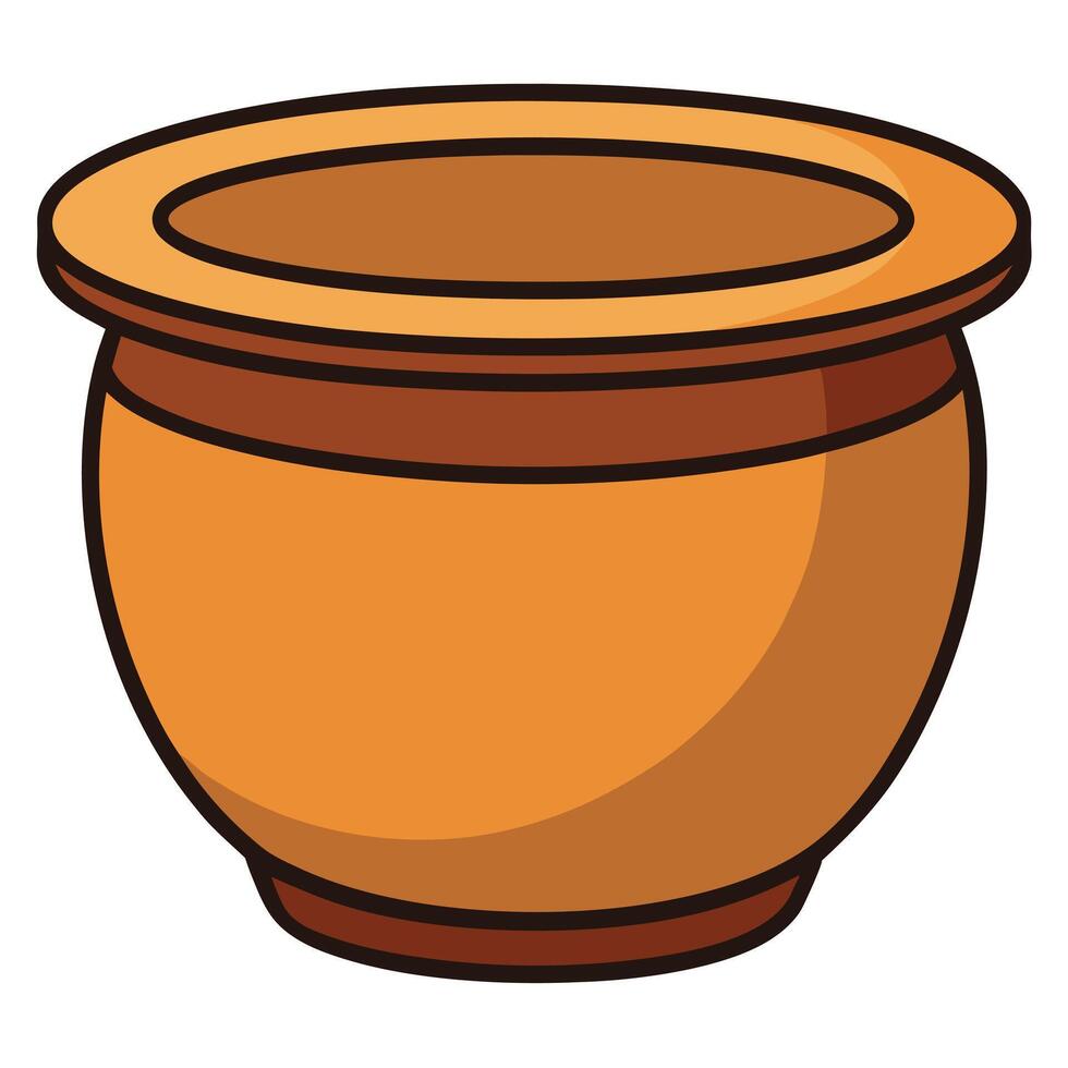 Pot flower pot icon illustration design vector
