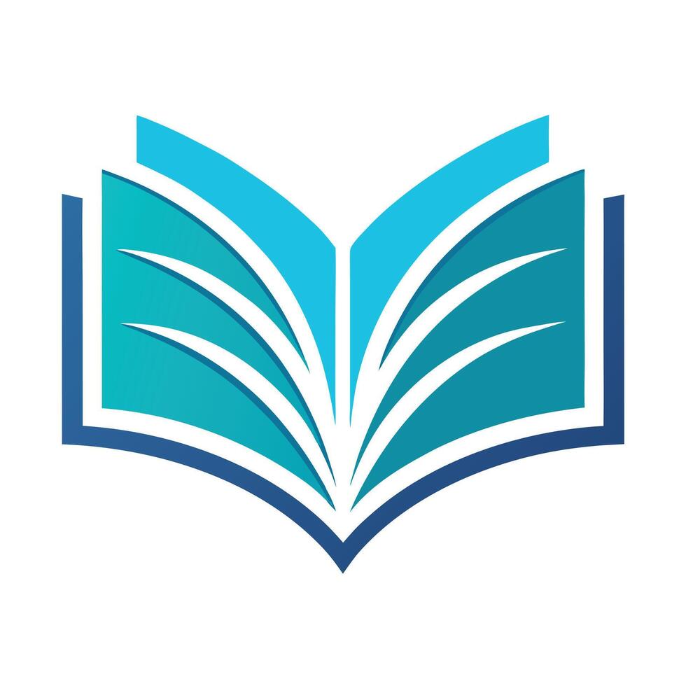 Open Book Icon Knowledge, Education, and Learning Symbol vector