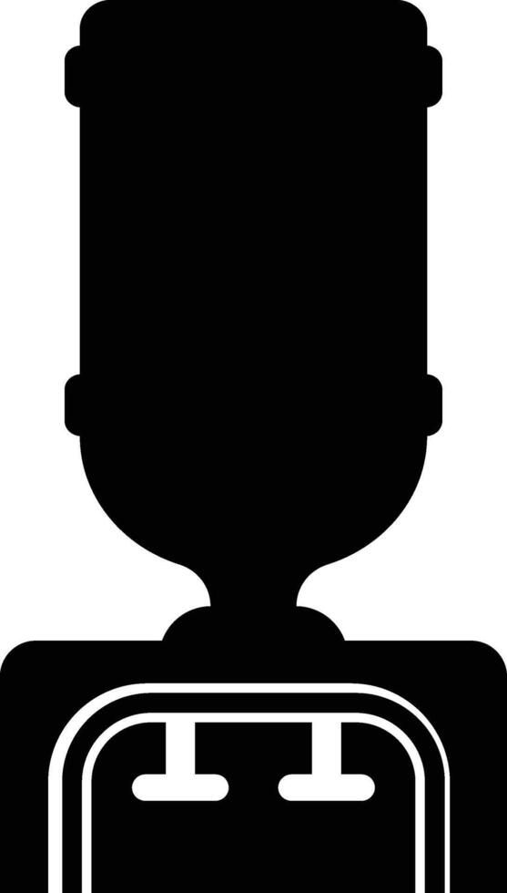 Plastic Water Bottle, Dispenser Icon vector