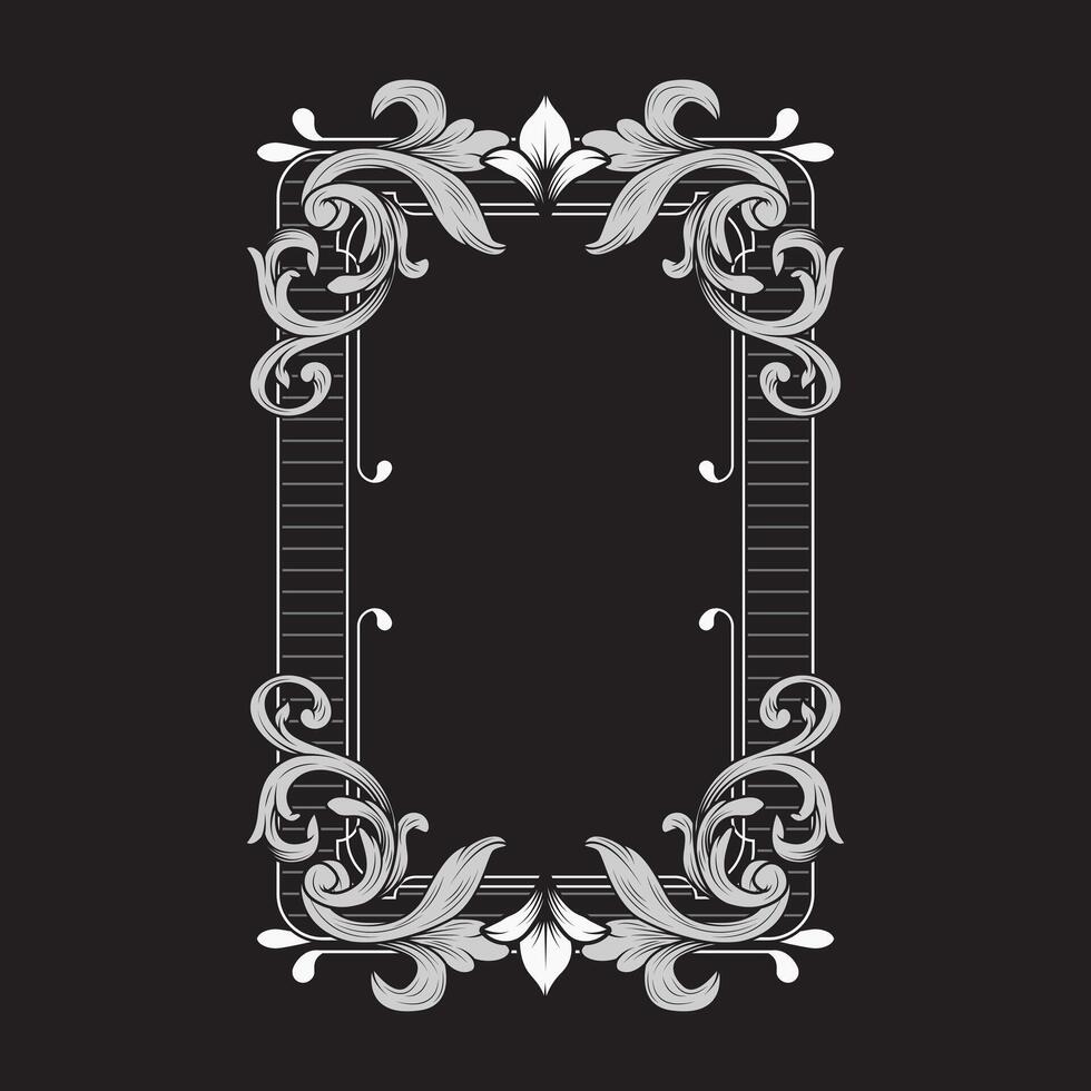 Frame Victorian Vintage Illustration vector