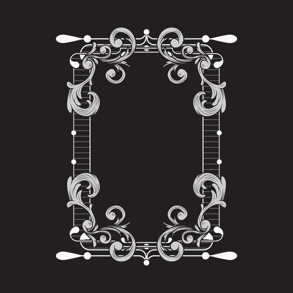 Frame Ornament Vintage Object vector