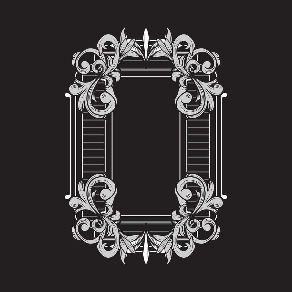 Frame Ornament Victorian Vintage vector