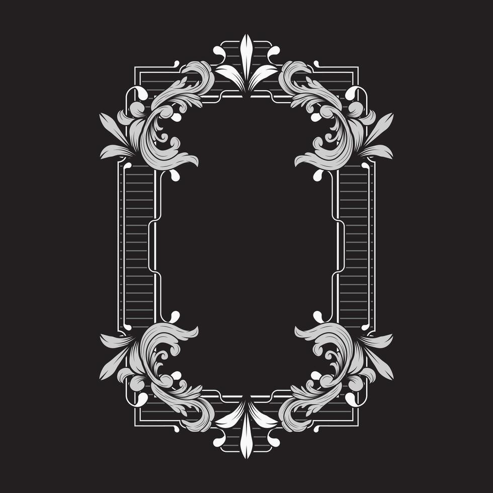 Frame Victorian Vintage Object vector