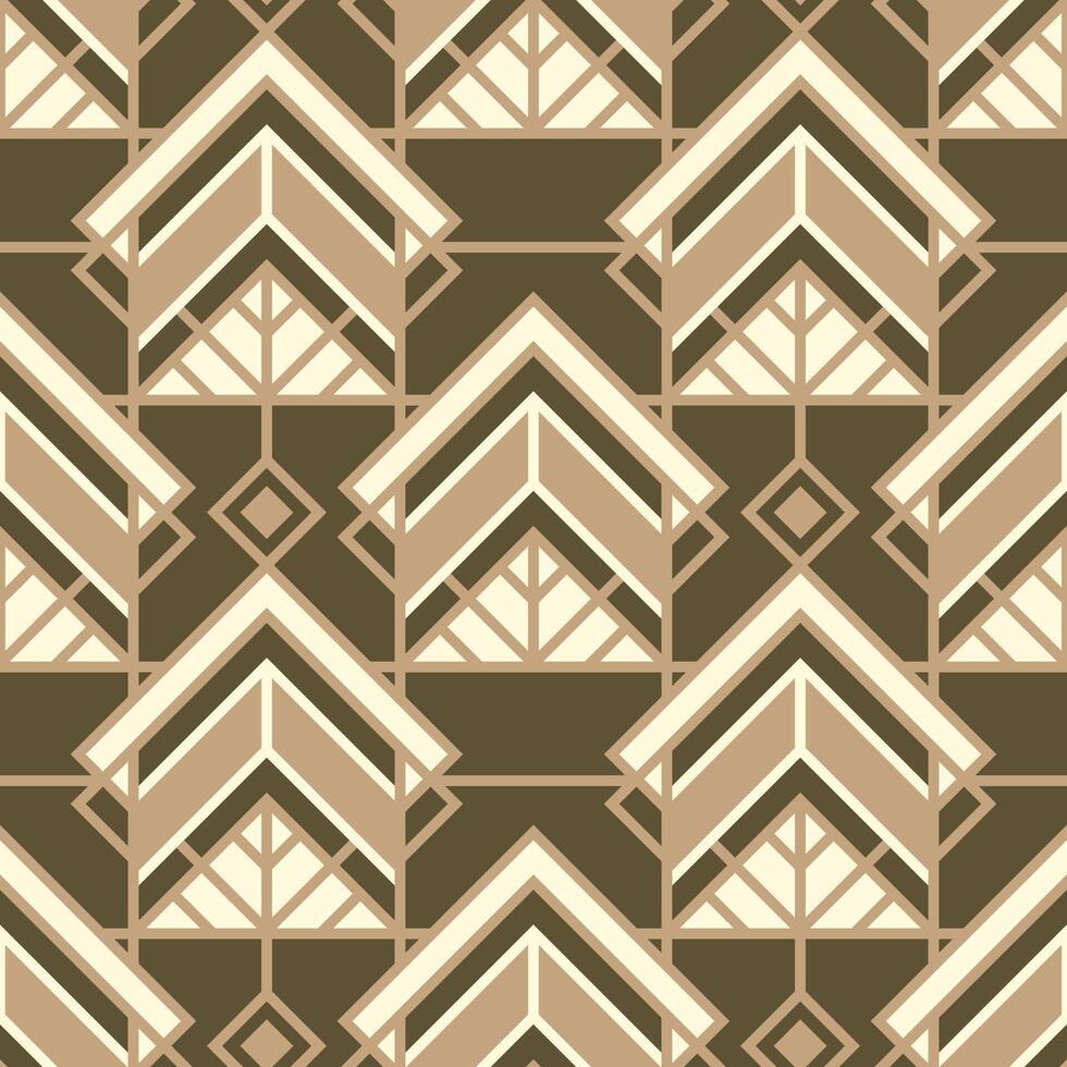 Luxury Art Deco Seamless Pattern Illustration vector