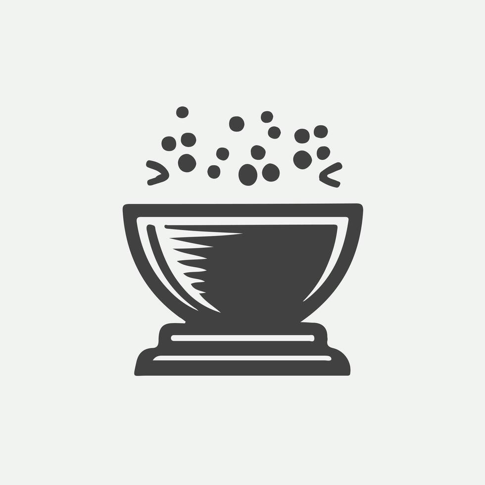 Purely Pastry baking logo vector