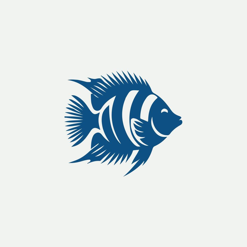 Marine Fantasy Tropical Fish vector