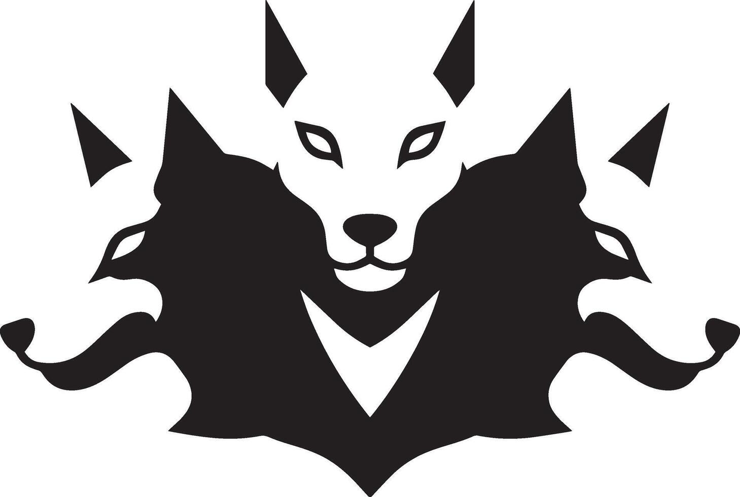 Cerberus Three-Headed Guardian of the Underworld vector