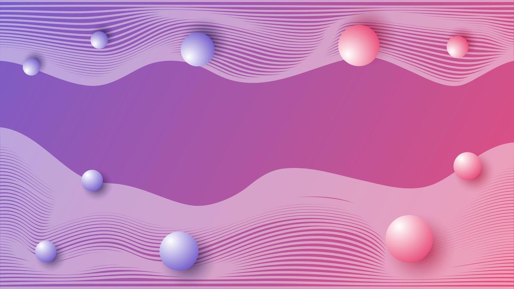 Abstract Gradient Color Background with 3D Circle and White Lines for Background, Poster vector