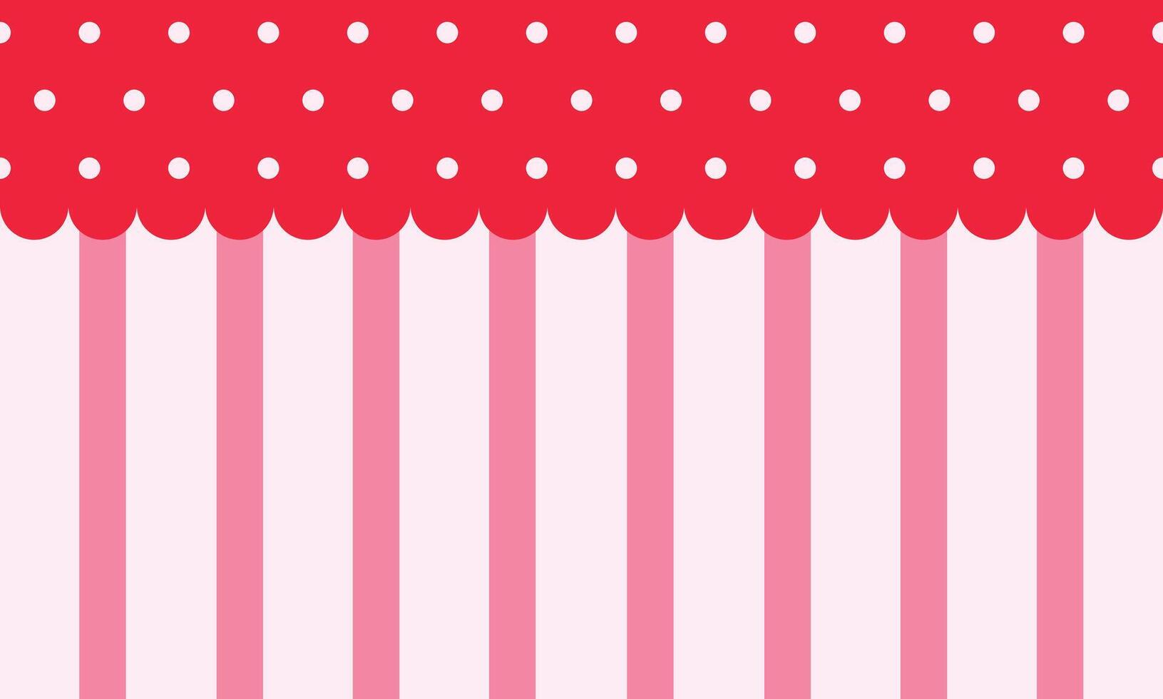 Background pink roof booth candy unique design vector