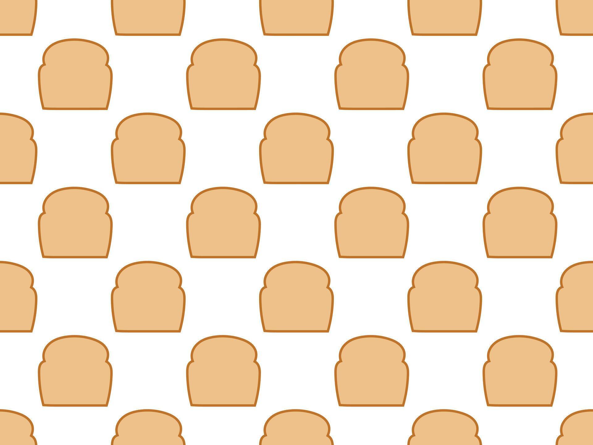 Pattern Bread Grid Design template background bread repeat pattern 65670274 Vector Art at ...