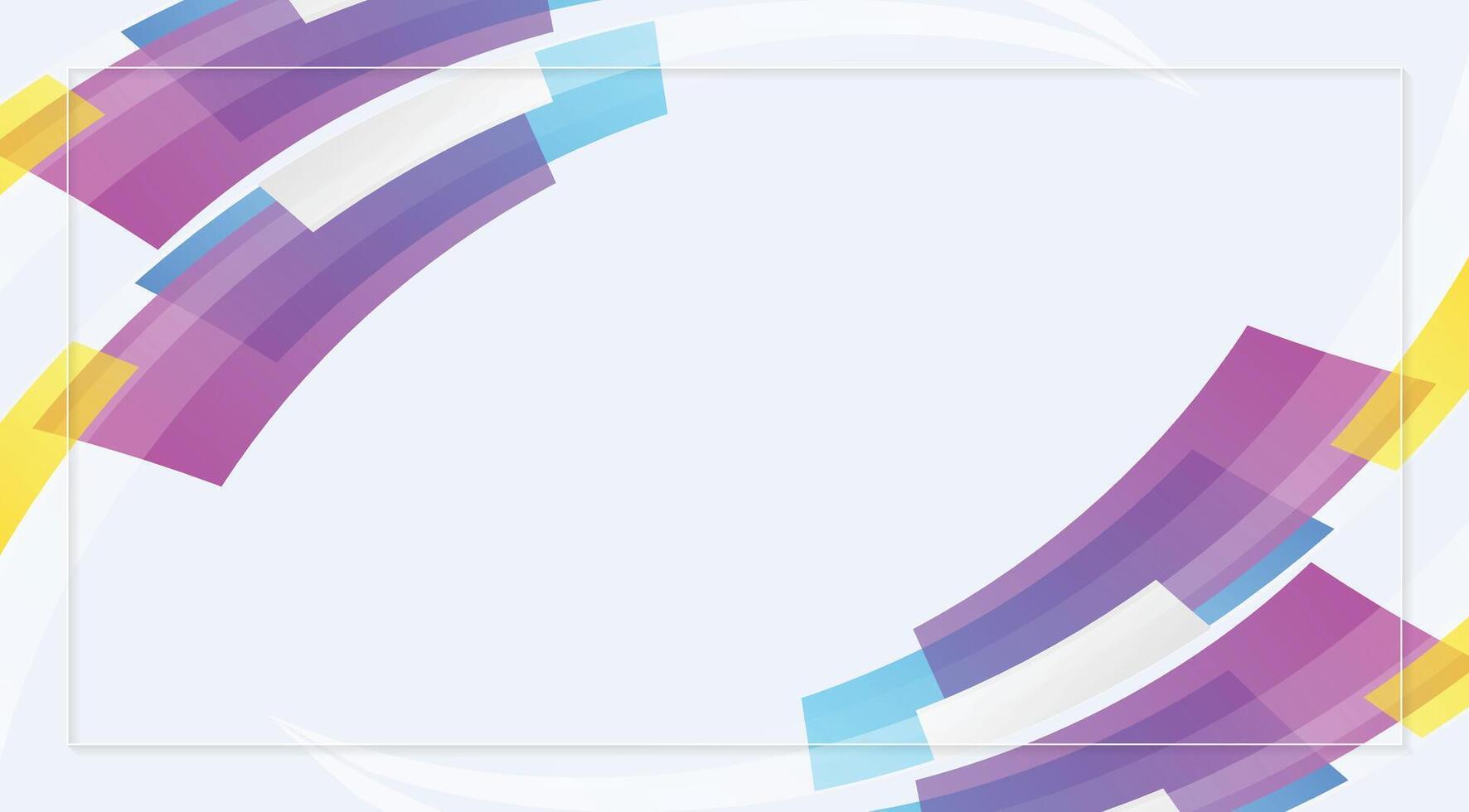 Abstract Background with Colorful Geometric Shapes vector