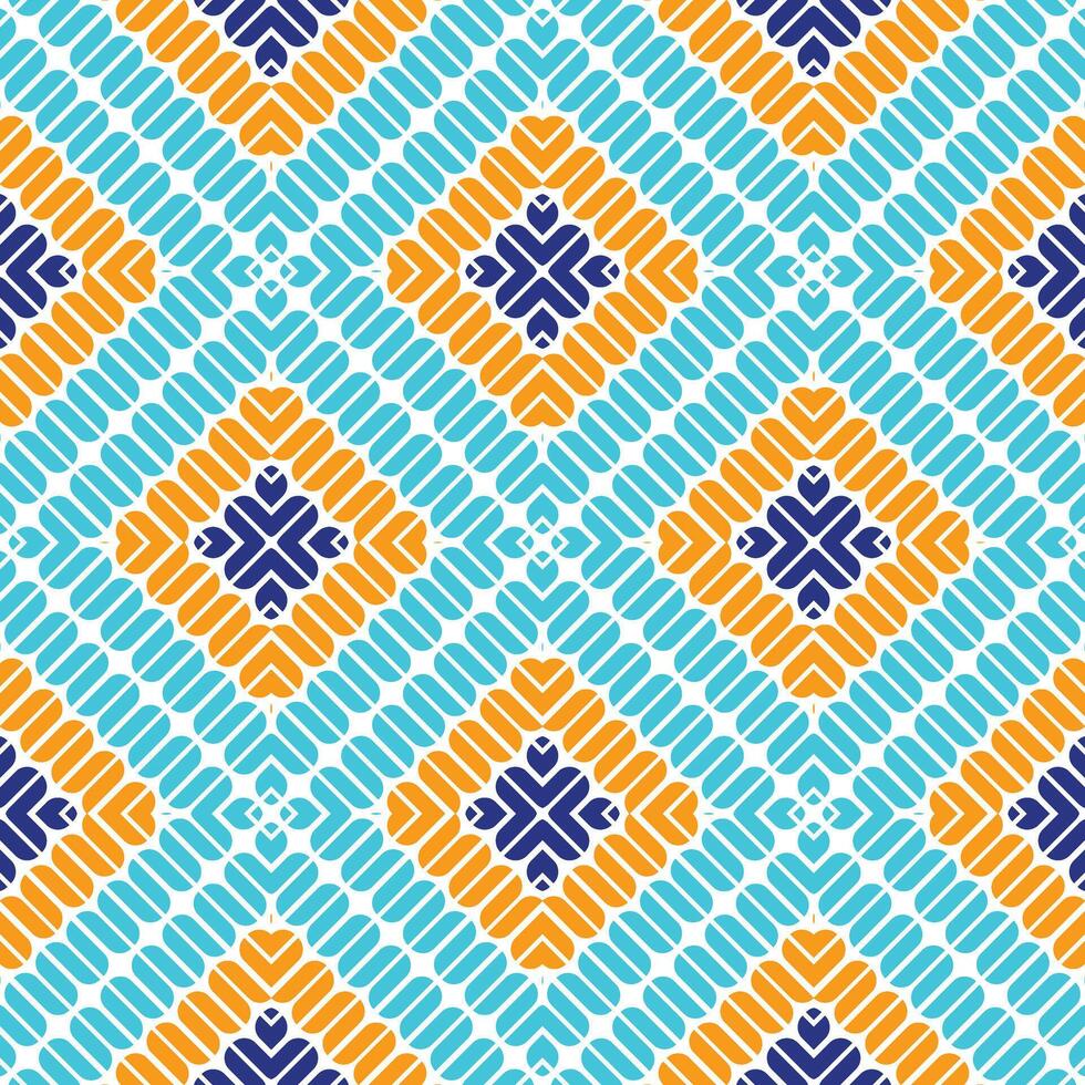 colorful abstract geometry line pattern design vector