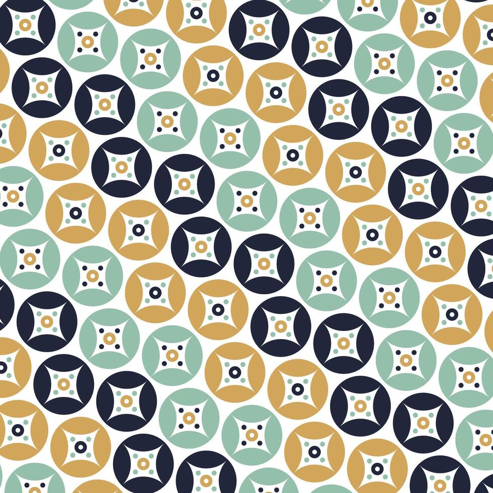 colorful abstract geometry line pattern template vector