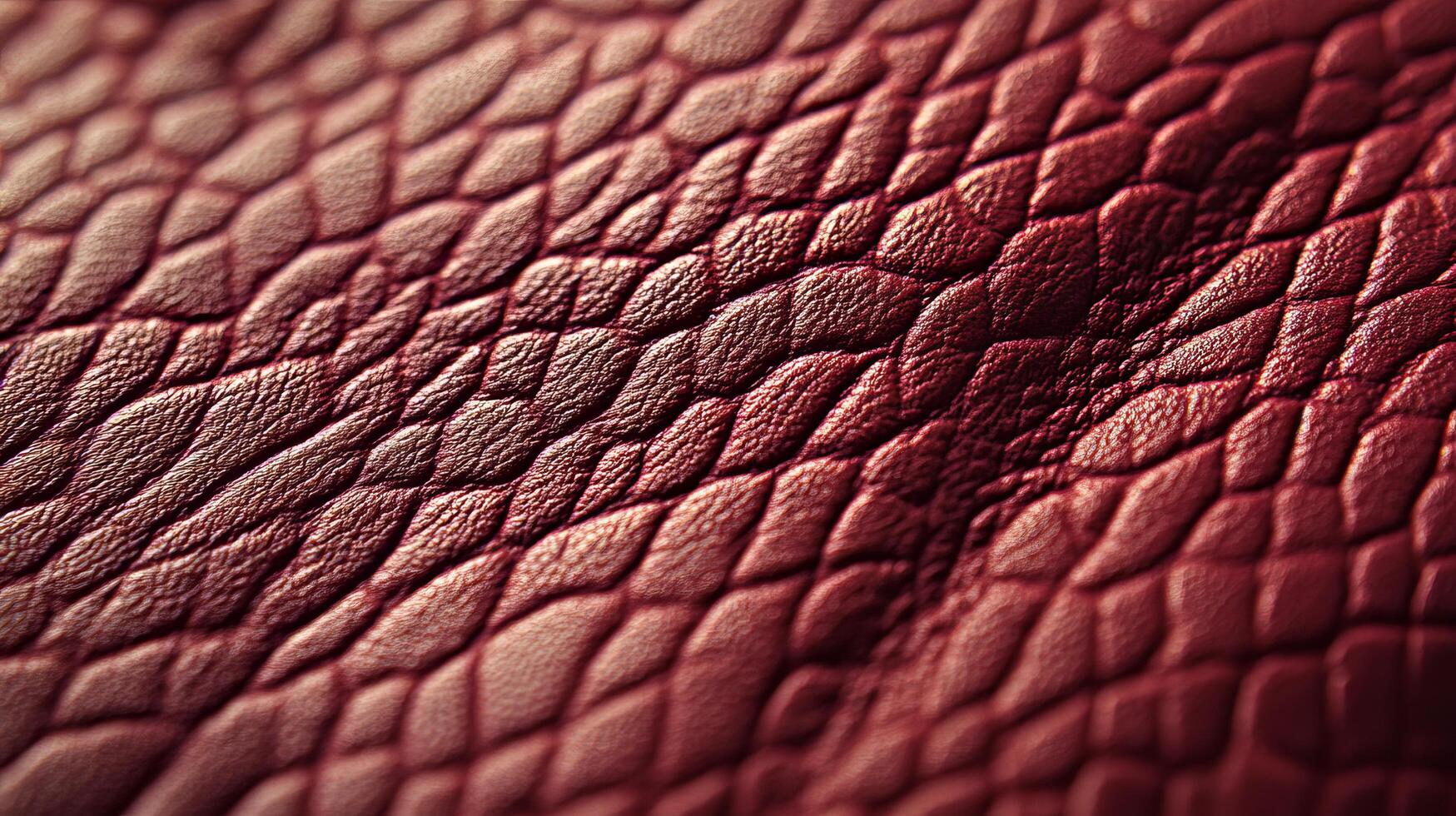 Wonderful Close-Up View of a Textured Leather Surface photo