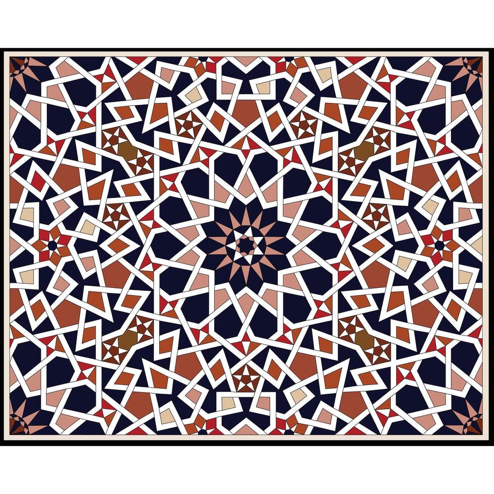Islamic Geometric Pattern vector