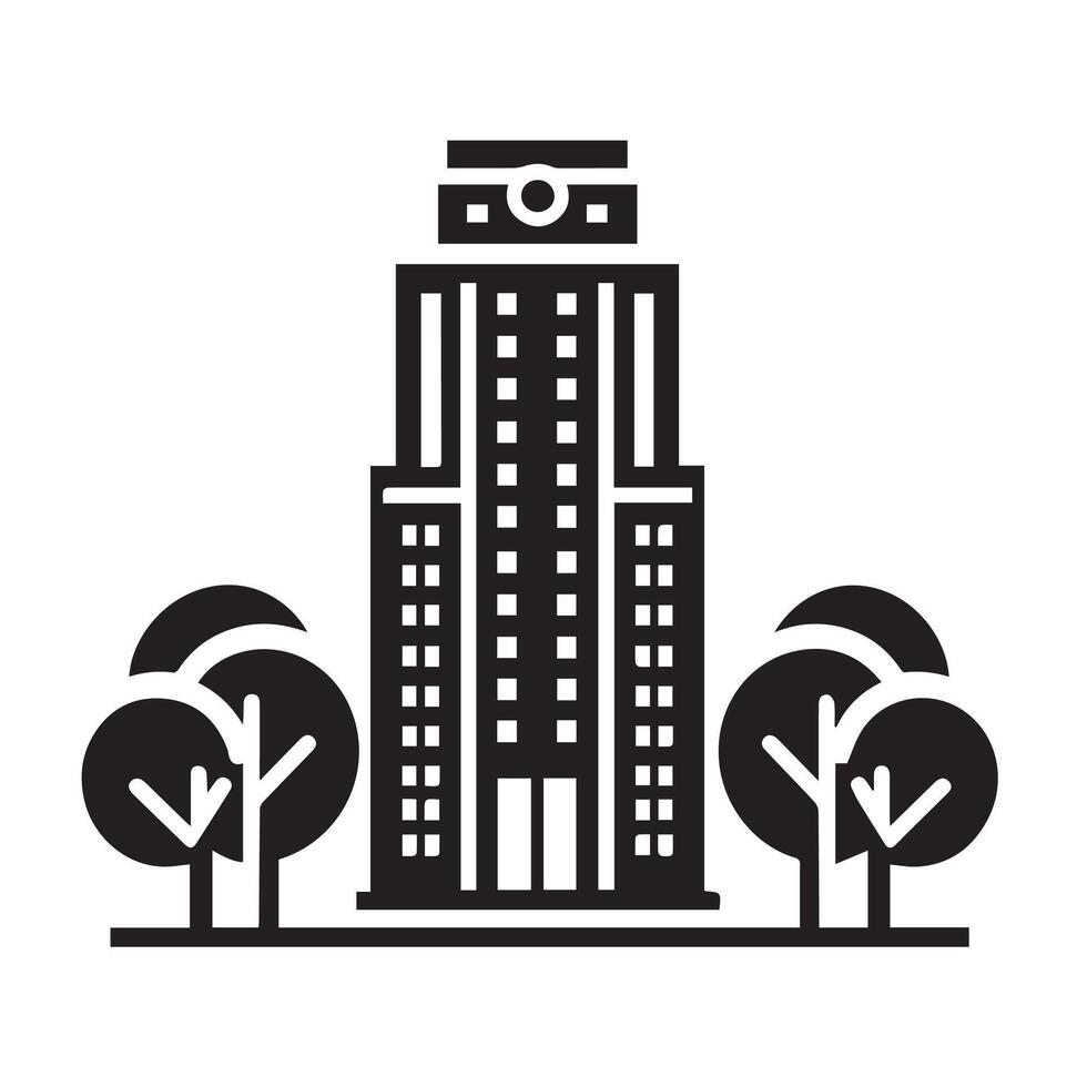 Abstract City Skyline Design vector