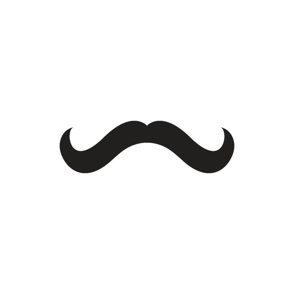 mustache icon illustration vector