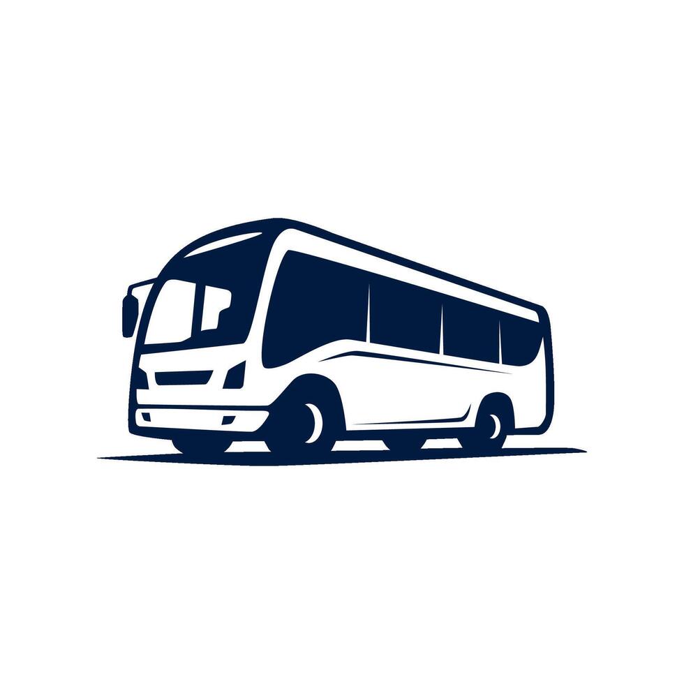 bus travel abstract image design vector