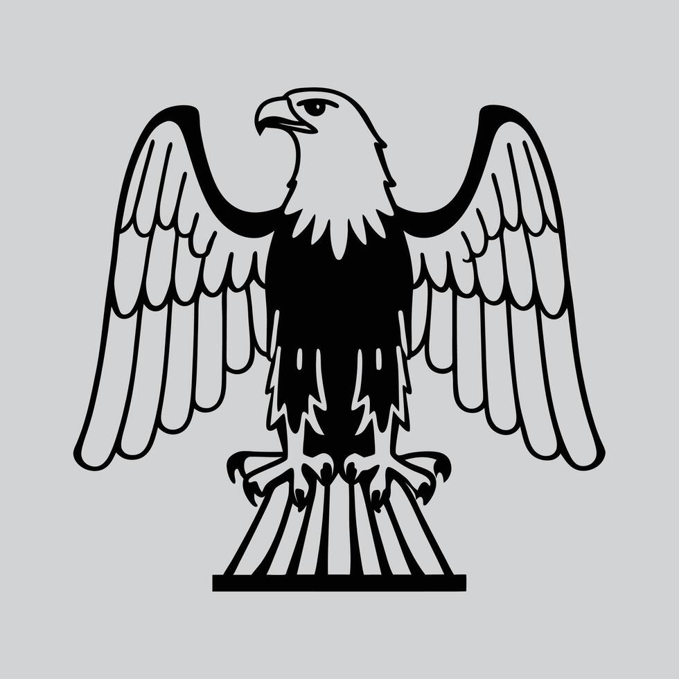 Modern Eagle Logo Inspiration vector