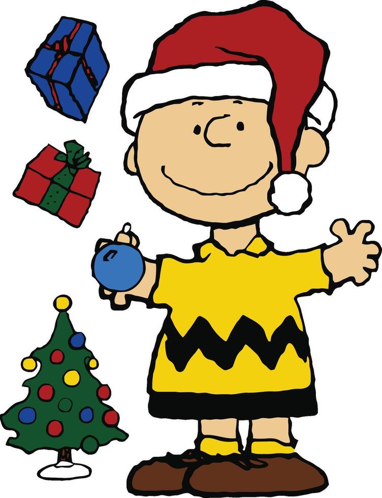 charlie brown from peanuts vector