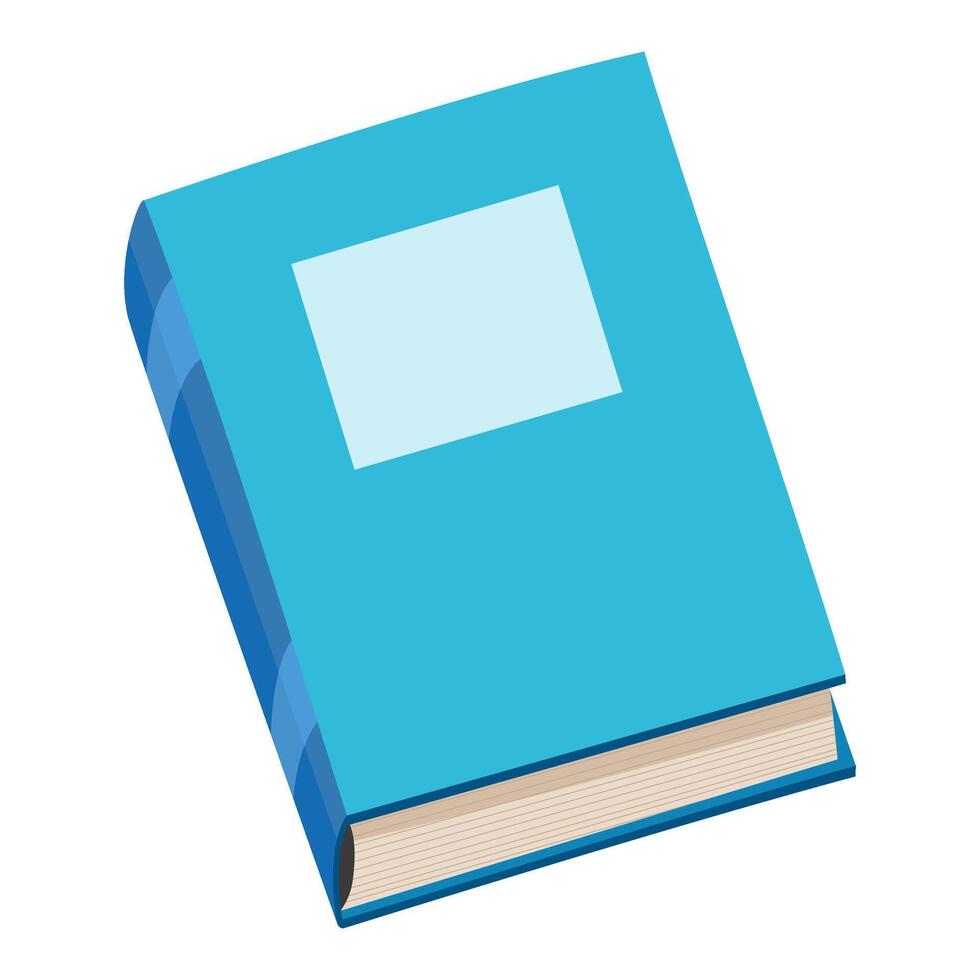 Books clipart isolated on white background. Various notebooks. Materials for education, reading, literature, scientific theme. vector