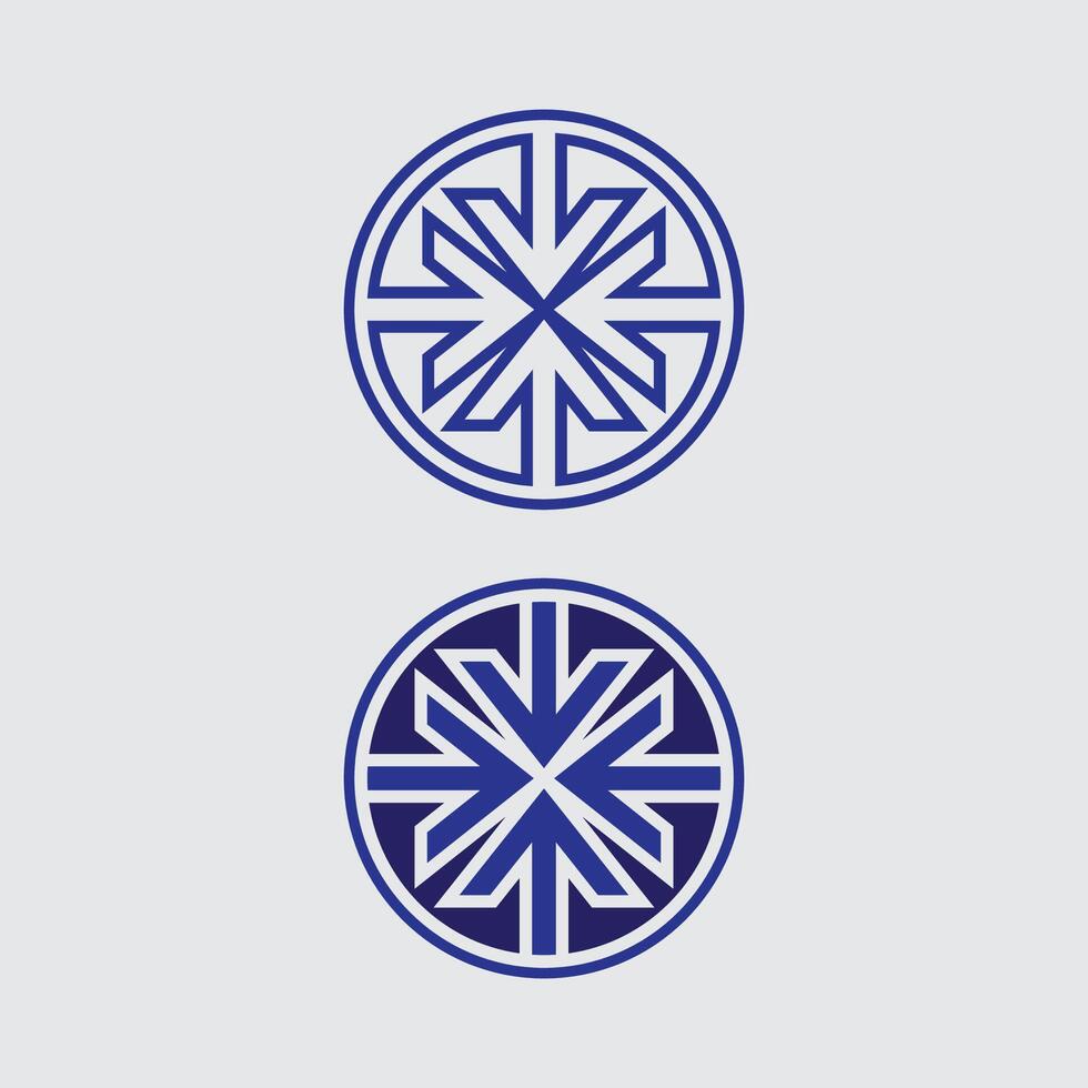 Tech Arrow Logo Illustration vector