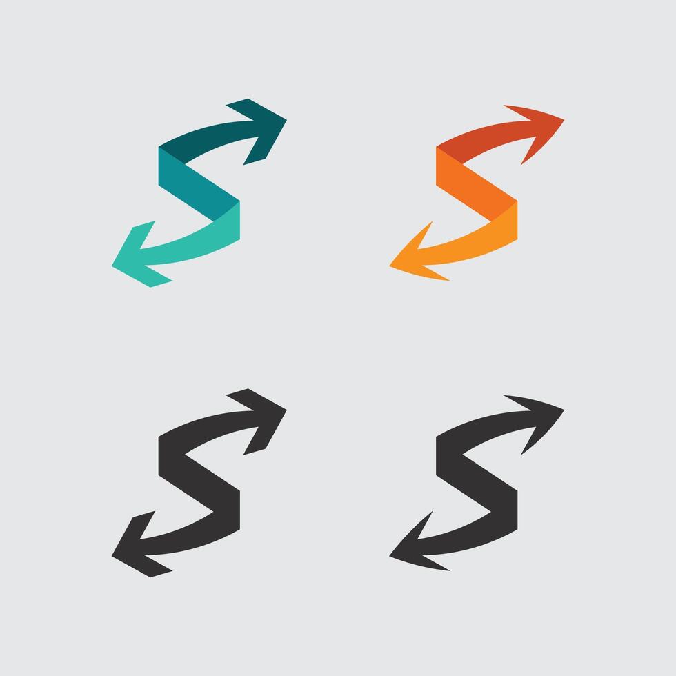 Fast Forward Arrow Logo for Delivery Services vector