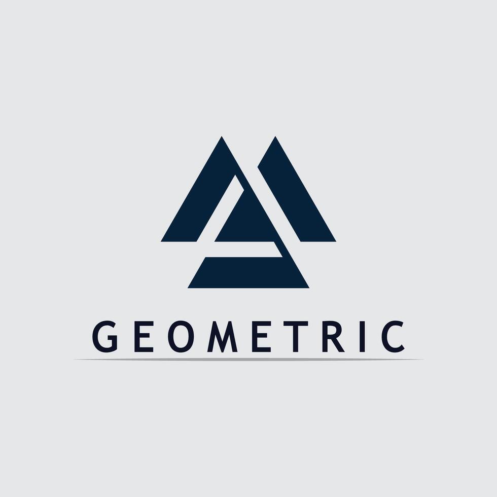 Geometric logo stock icon illustration and business logo Created for microstock marketplace standards. vector