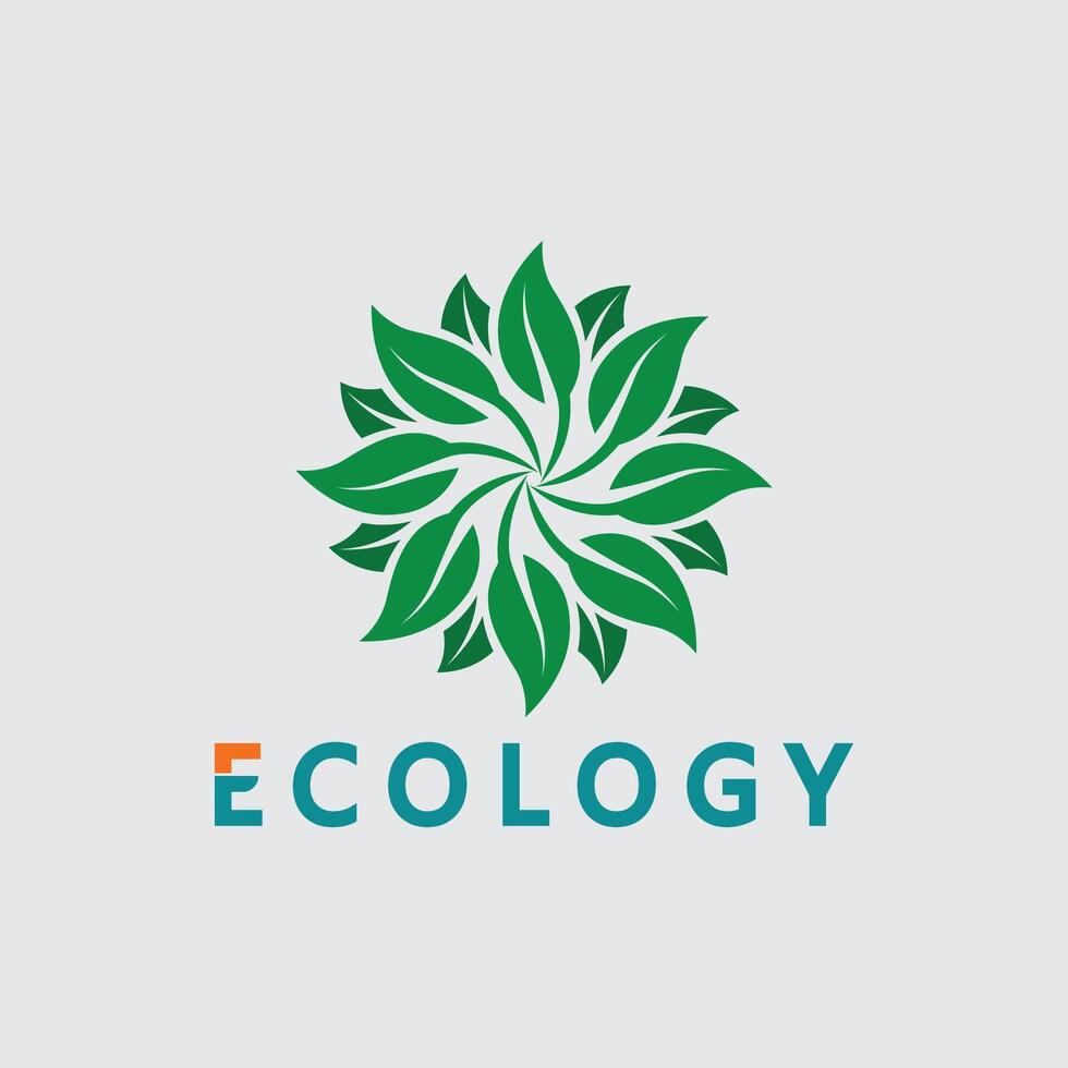 leaf logo eco sign for nature symbol template editable,Green leaf logo ecology nature element icon. vector