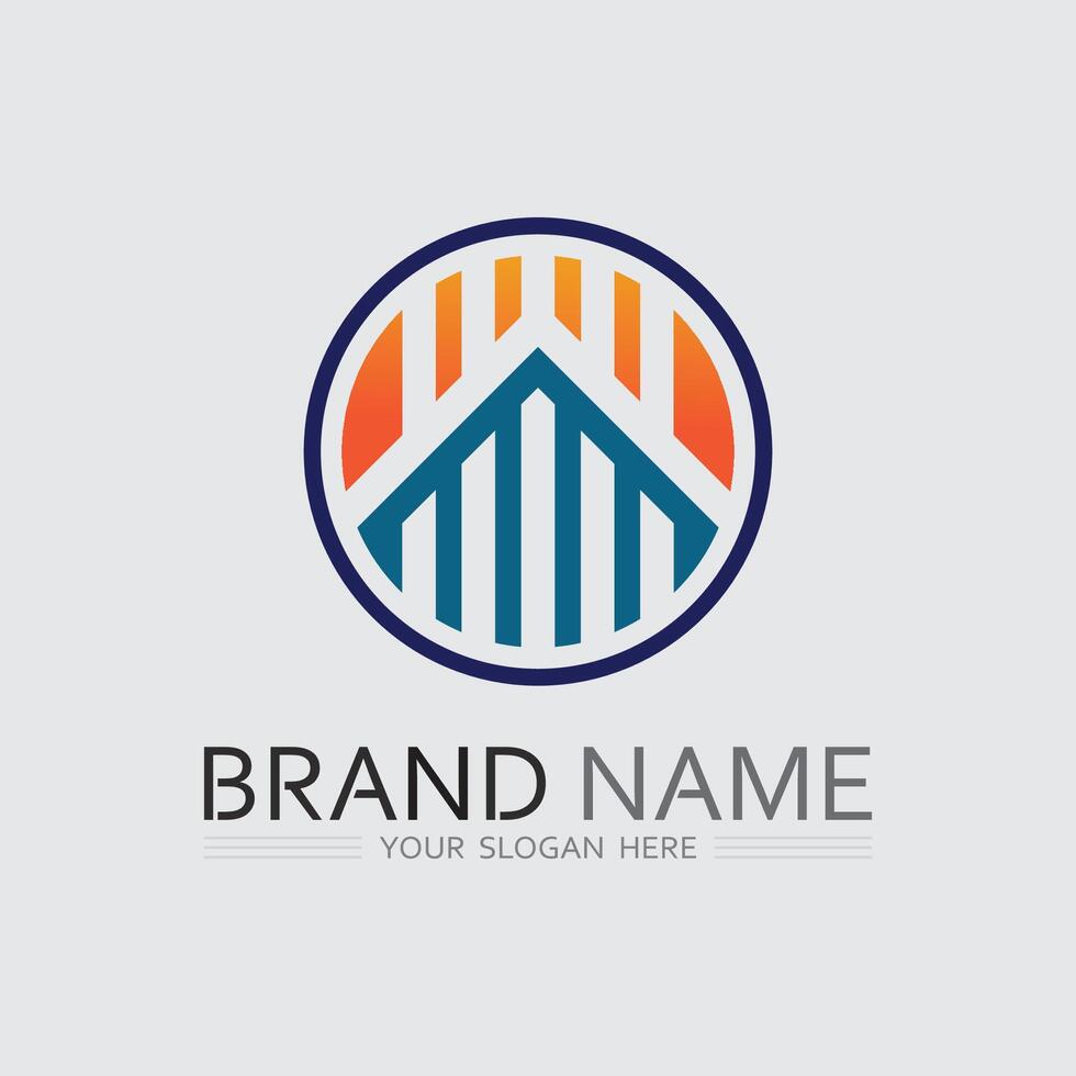 Luxury Villa Icon for Premium Property Brands vector