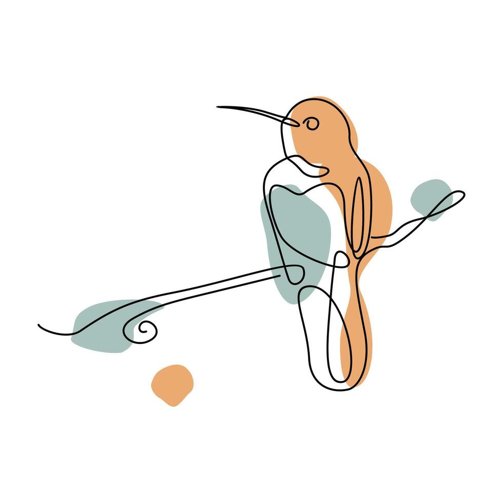 Bird wall decoration background, wall decoration with birds perched on a branch vector