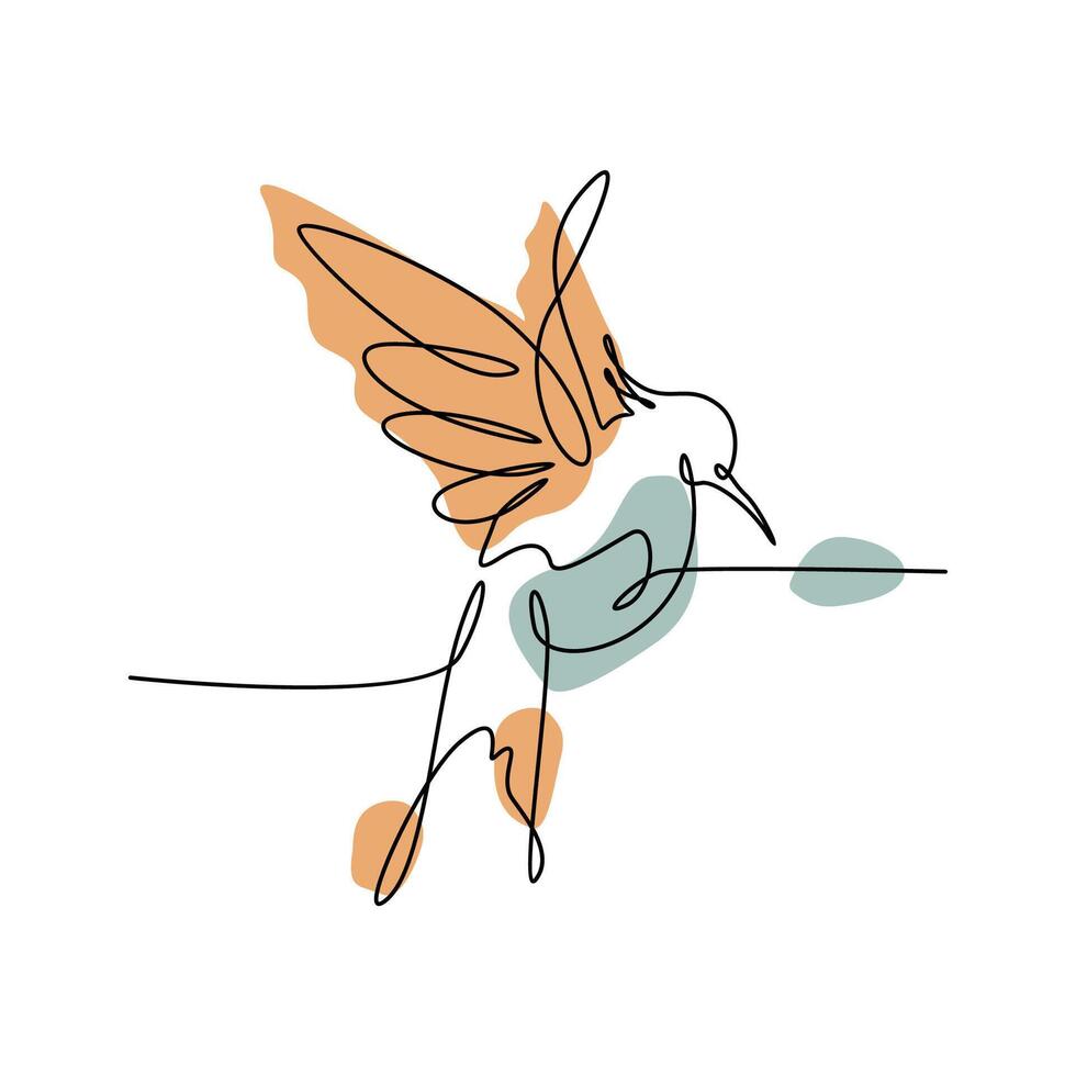 Bird decoration design, flying bird wall decoration, bird with its wings flying freely vector