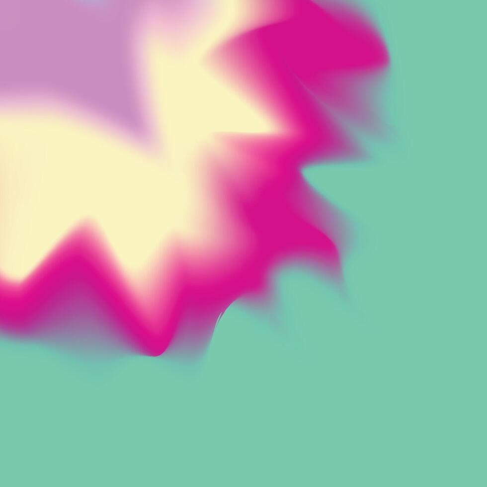 A pink and yellow flower with a white center vector