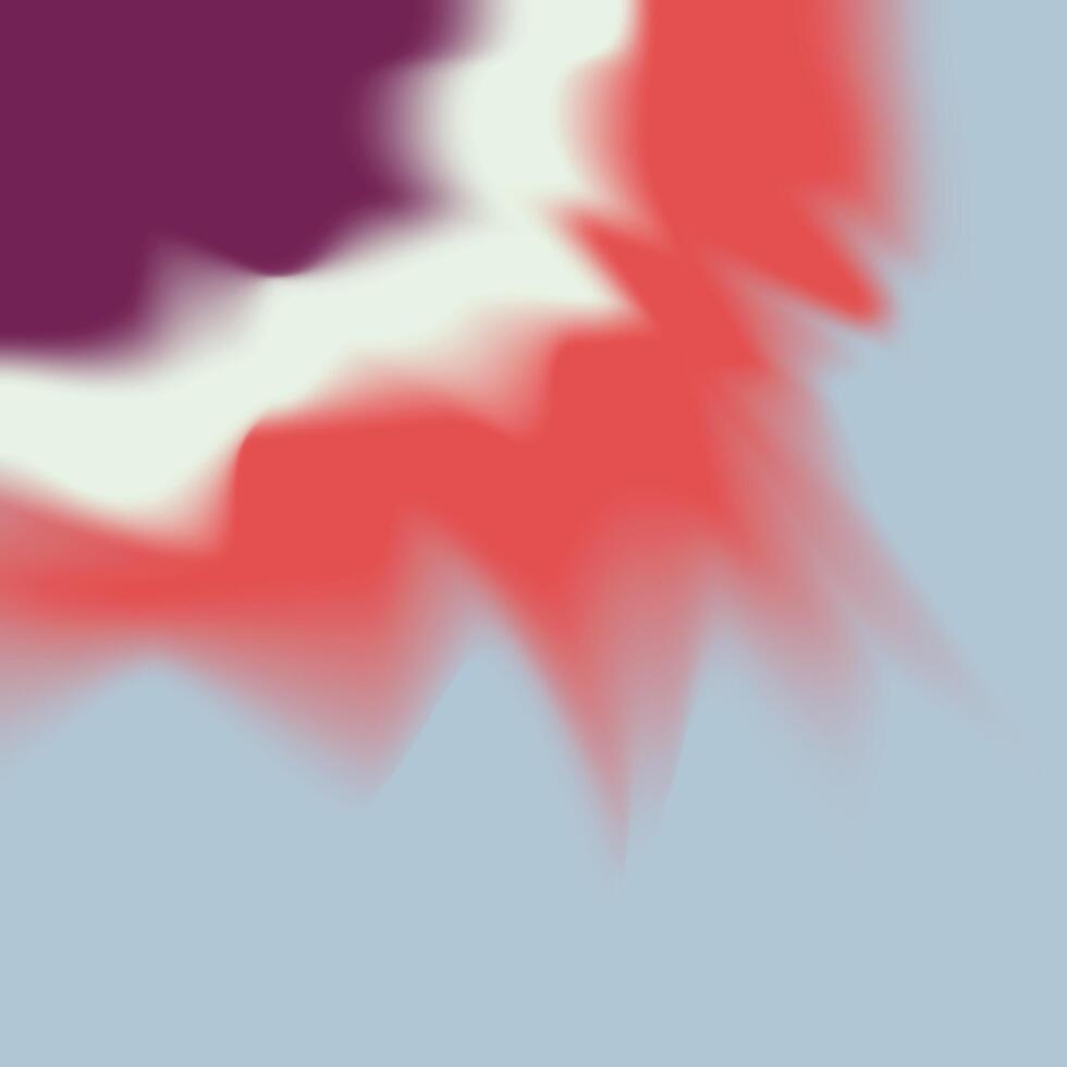 A red and purple explosion with a white cloud vector