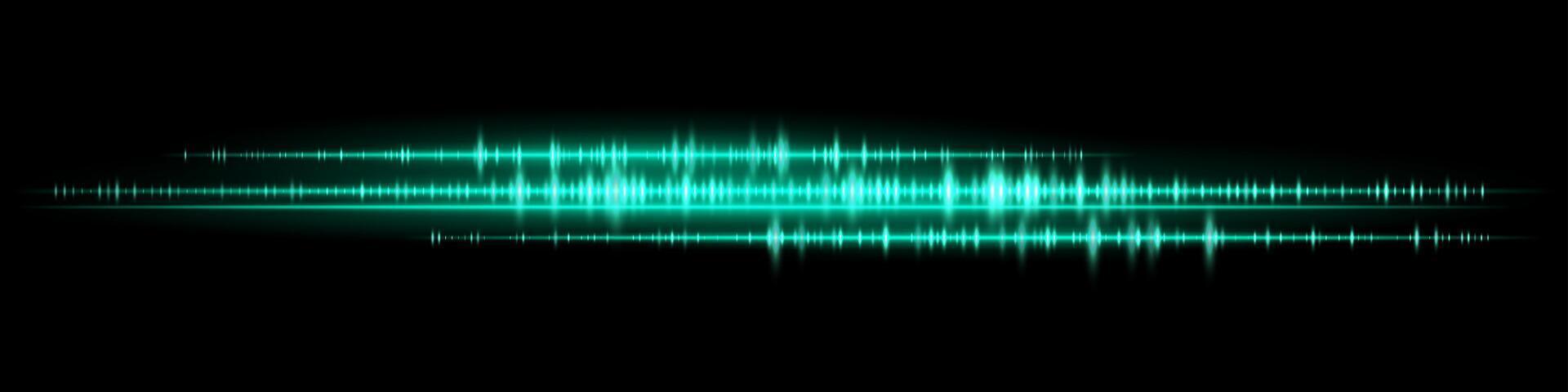 Sound wave background vector