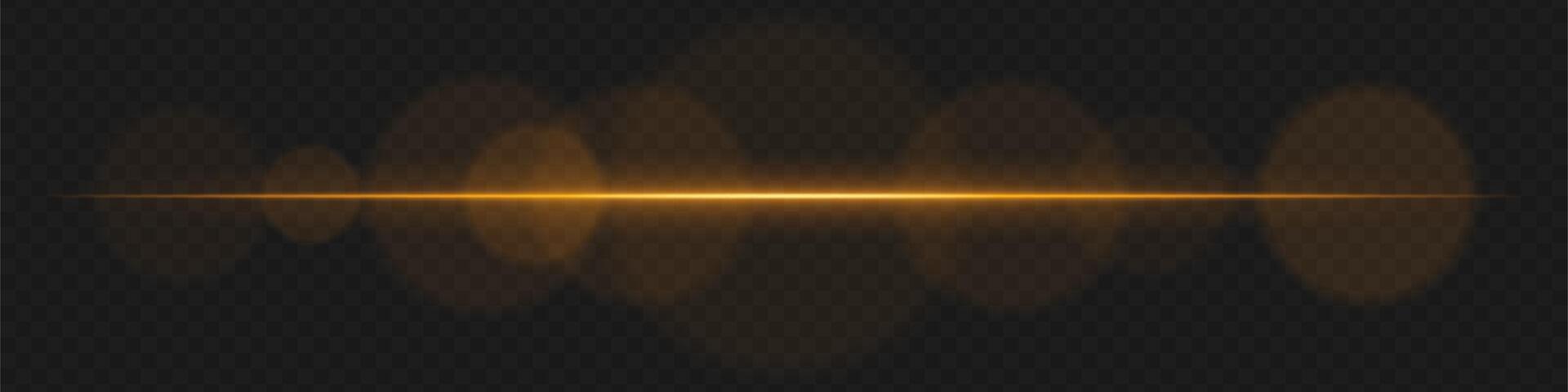 Sound waves on black background with a yellow light vector