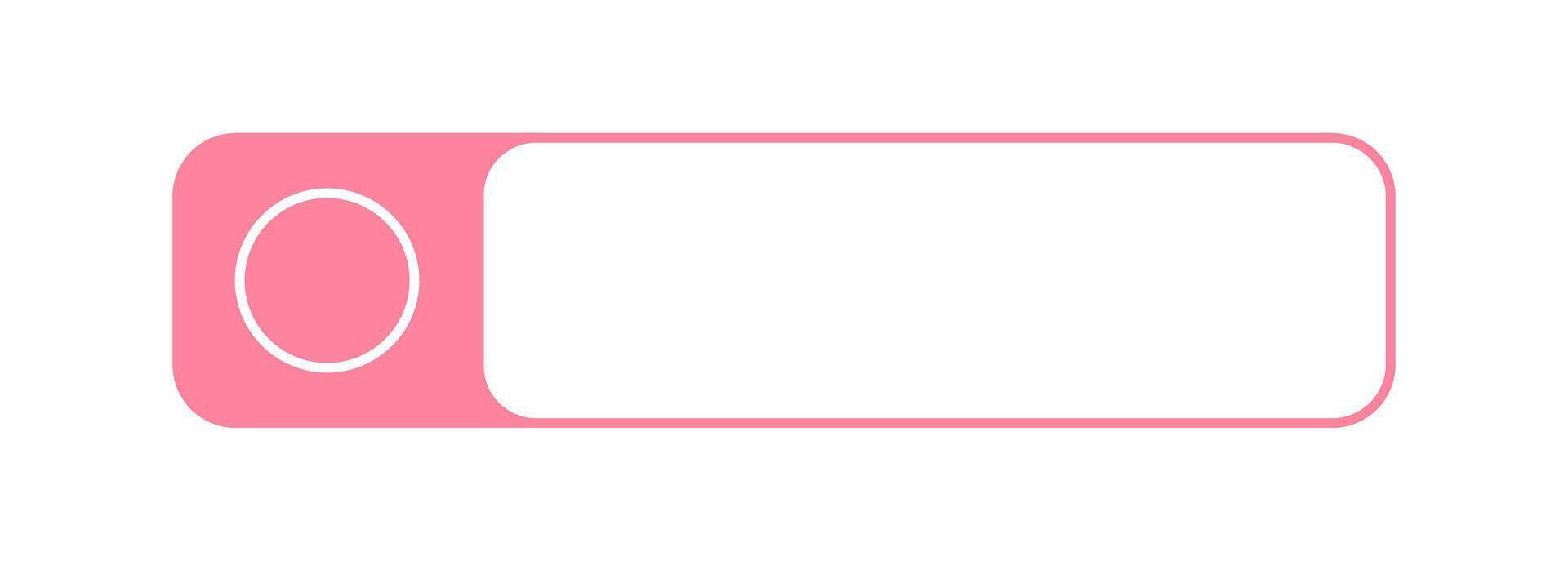 Futuristic lower third interface illustration. overlay element. Colorful rectangle. vector