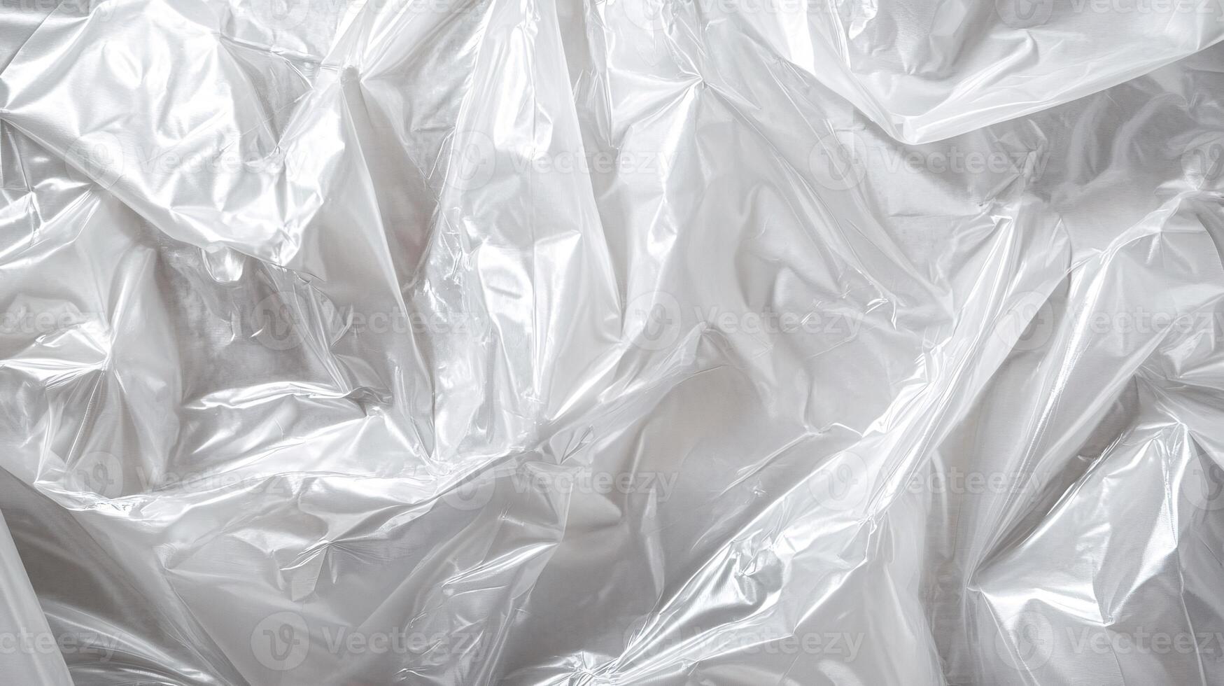 Elegant Surface of Shiny White Plastic with Subtle Wrinkles photo