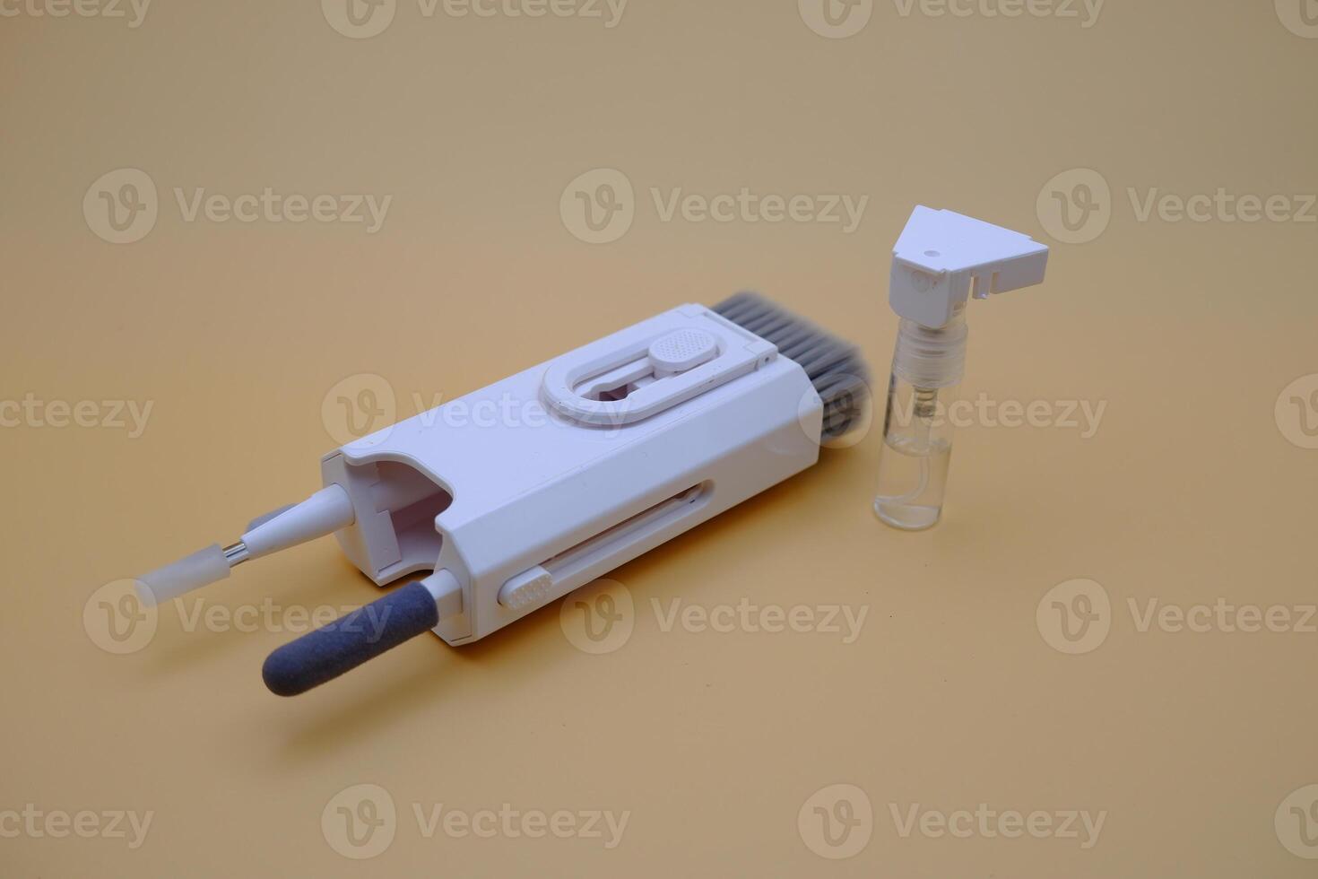 Multifunction Gadget Cleaning Tool with Storage and Cleaning Heads photo