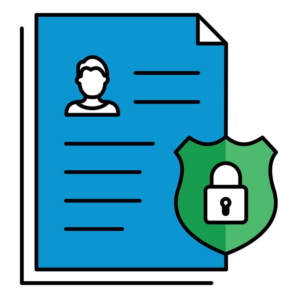 Secure System Compliance Cyber Icon Design, online regulation, cyber threat, network policy vector