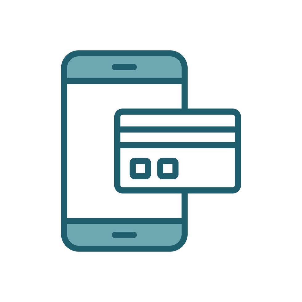 Fintech Payment Icons vector