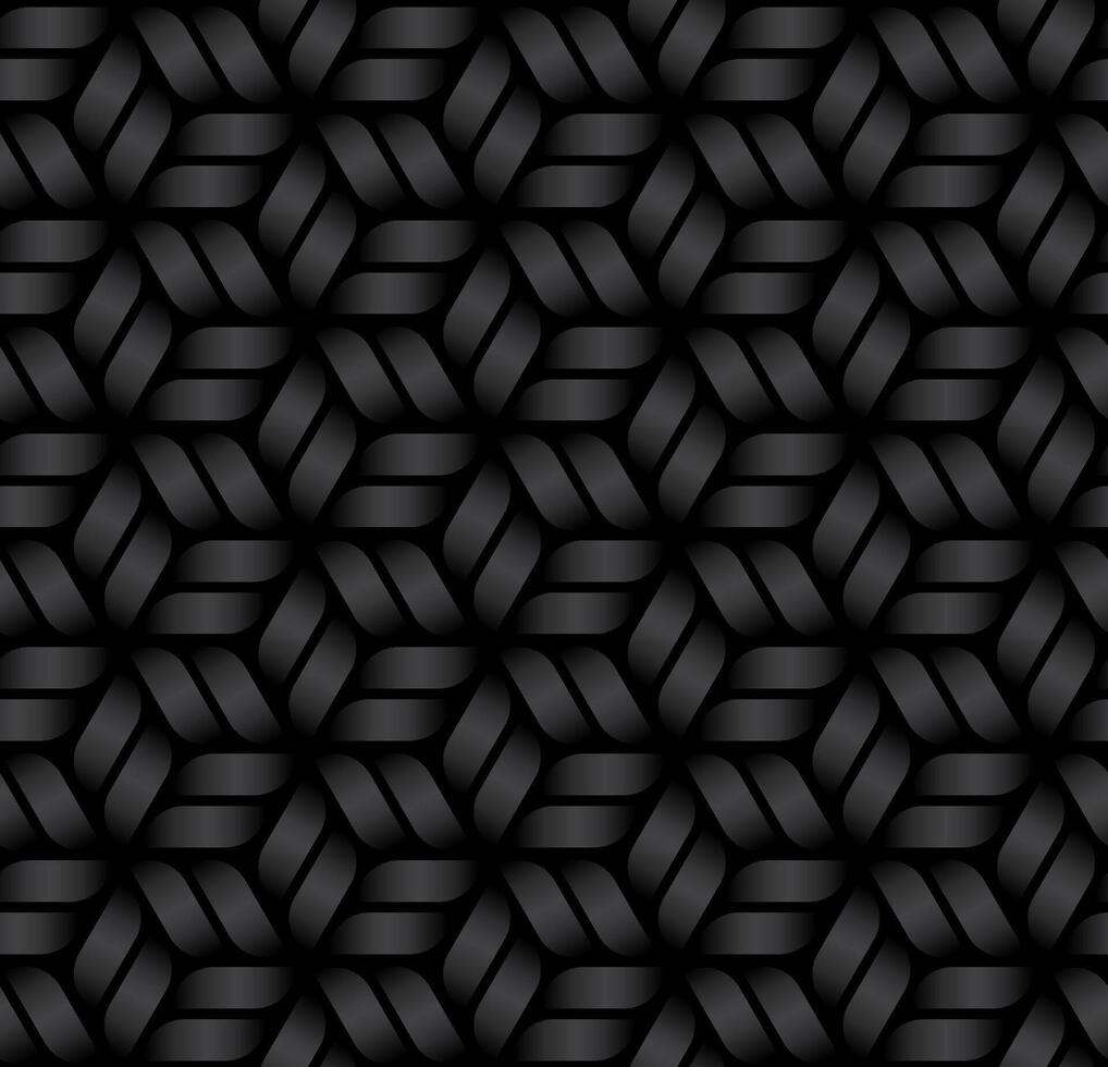 seamless dark color carbon square pattern background vector