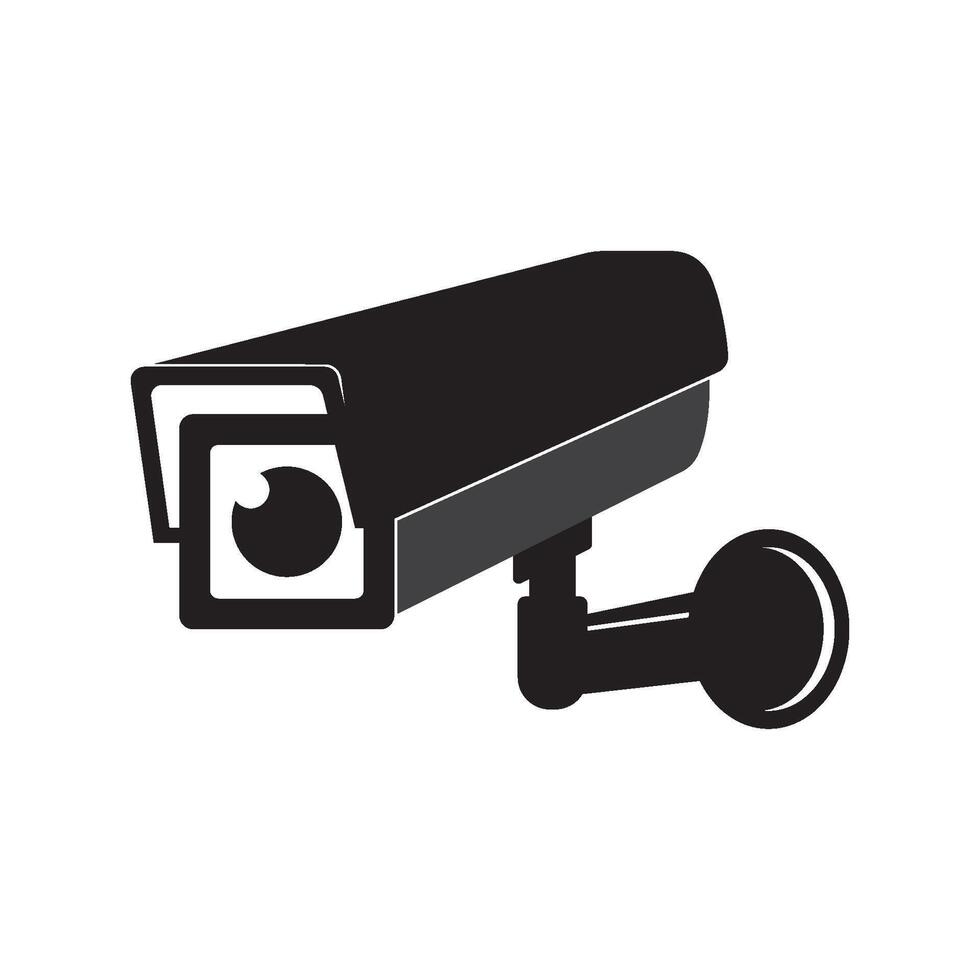 Fixed CCTV, Security Camera Icon Template design vector