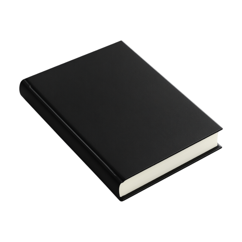 black book on a transparent background png