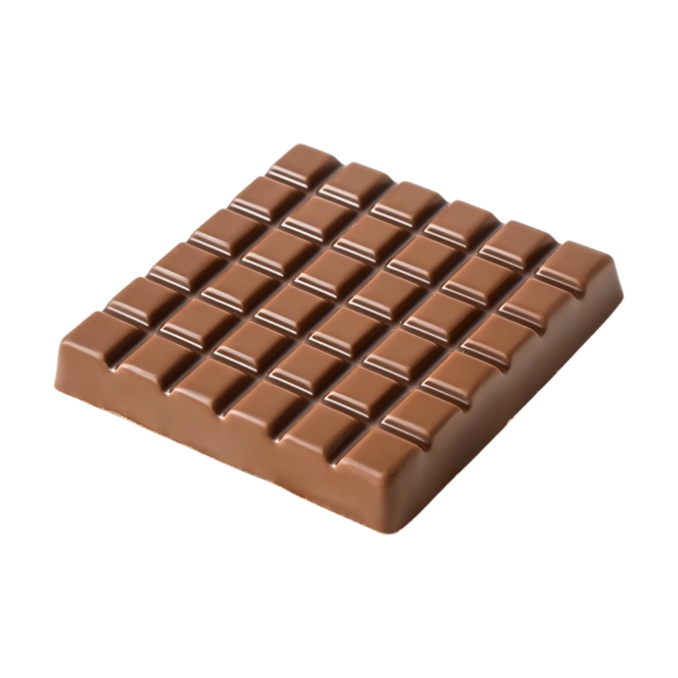 a chocolate bar on transparent background png