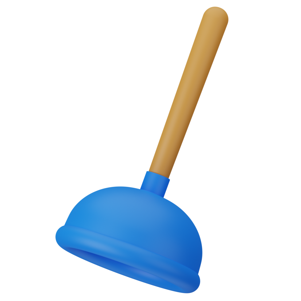 3d Realistic Plunger Icon png