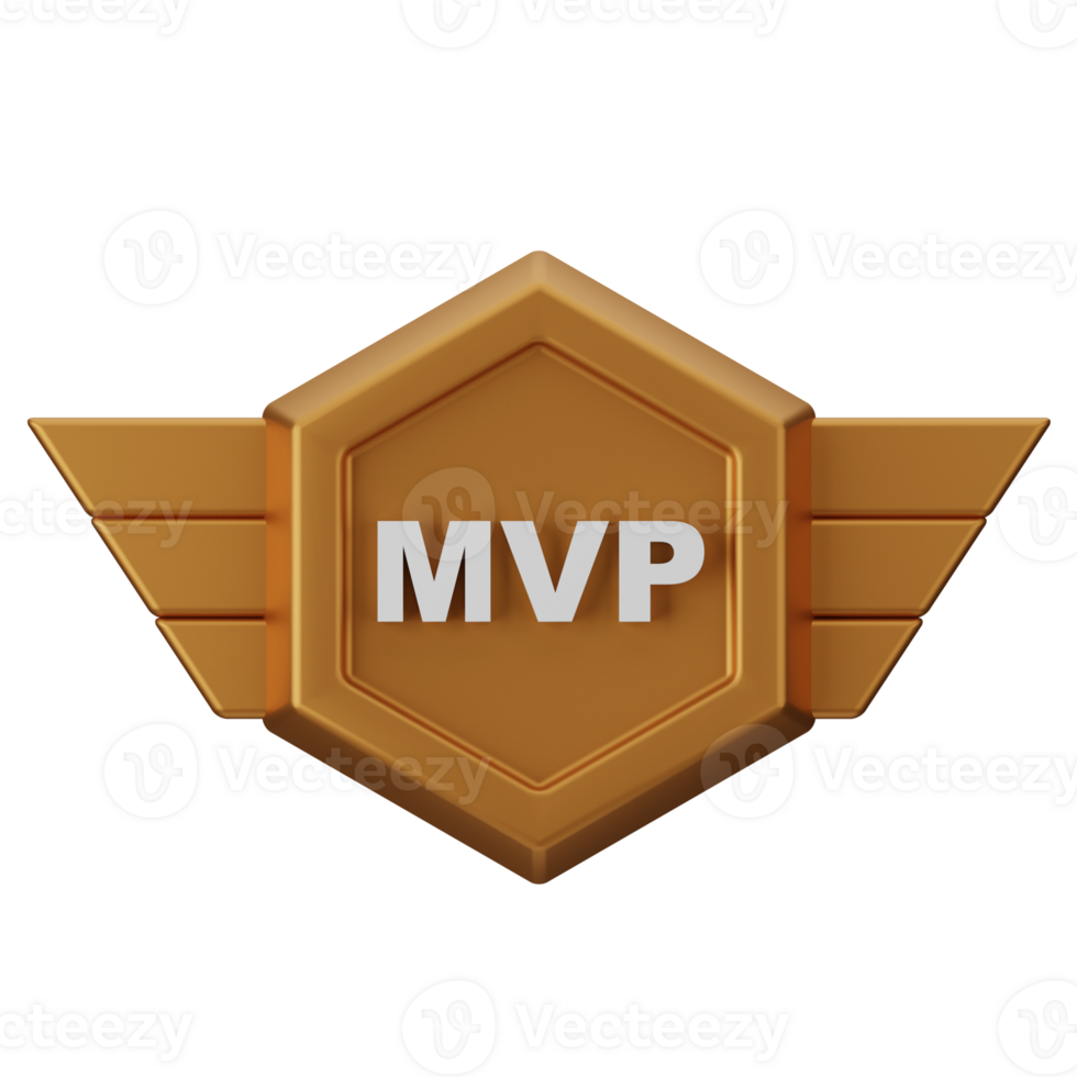 MVP 3D Illustration png